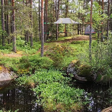 Lyxtält Skytent Ecocamp Dalsbruk