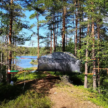 Skytent Ecocamp Dalsbruk Lyxtält *